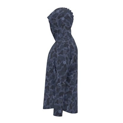 All-Over Print Men's Sunscreen  Sports Hoodie With Thumb Holes